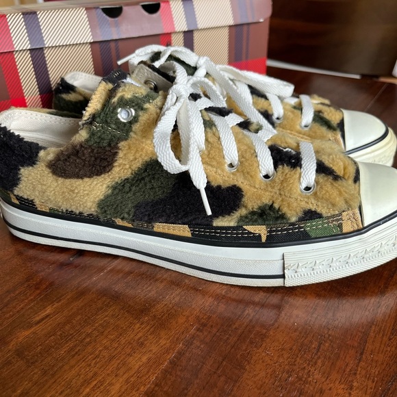 A Bathing Ape Men’s 1st Camo Boa Ape Sta Low Sneakers Shoes Bape - Picture 8 of 17